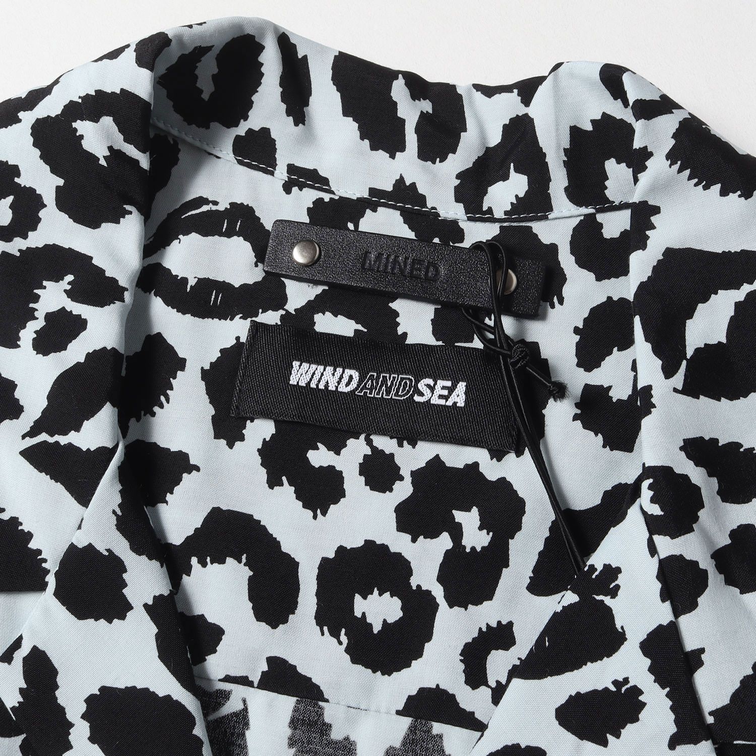 サイズ3 minedenim lips レオパード柄 シャツ キムタク