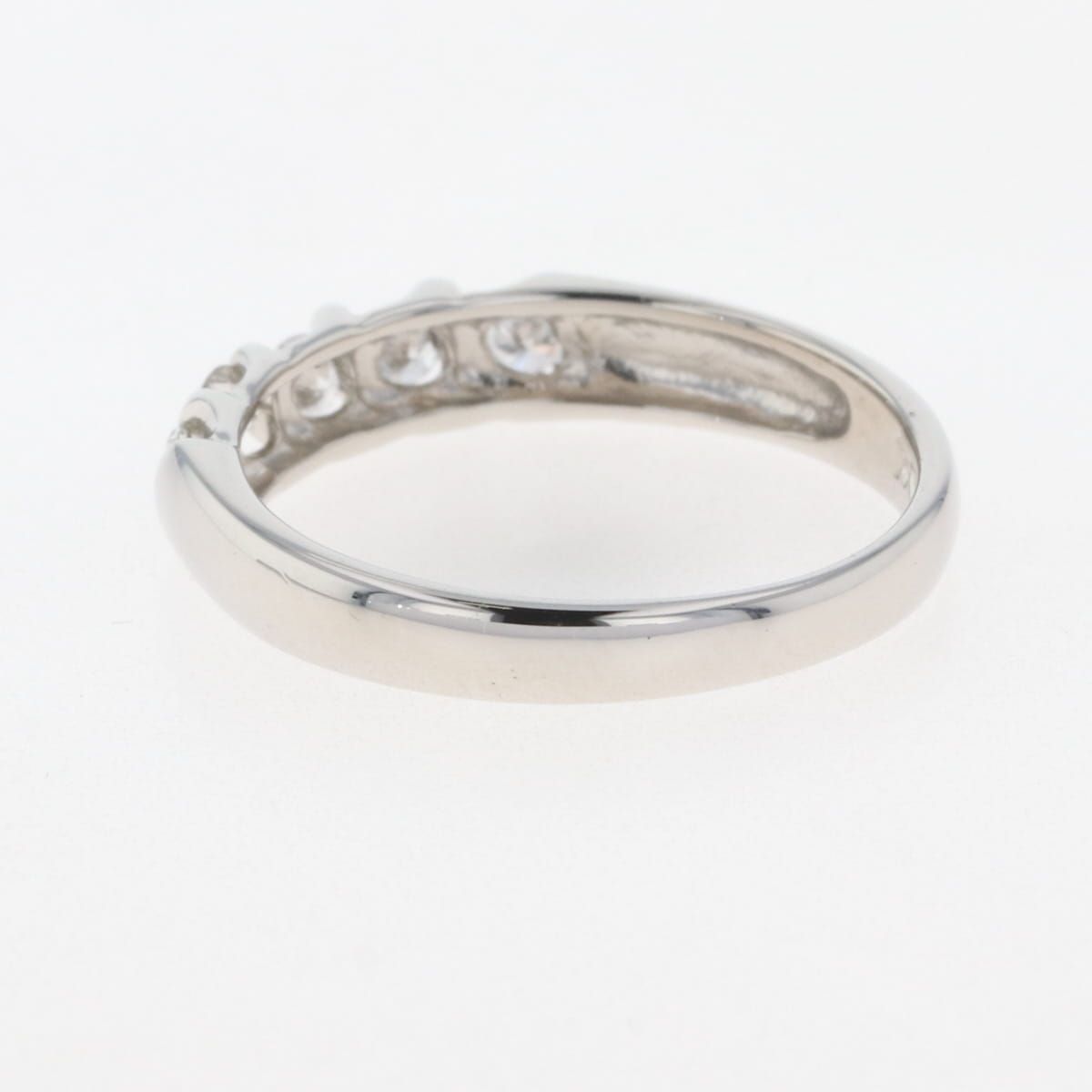 在庫一掃】 メレダイヤ デザインリング プラチナ 指輪 リング 13.5号  