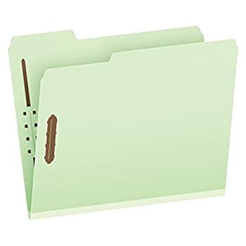 Pressboard F ers with Two 2 Capacity Fasteners Letter Green 25|Box 並行輸入品