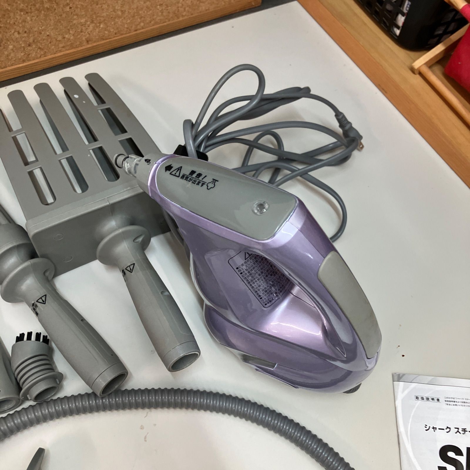 Shark Steam Portable スチームクリーナー　美品 美品Shark Portableスチームクリーナーシャーク ショップジャパン