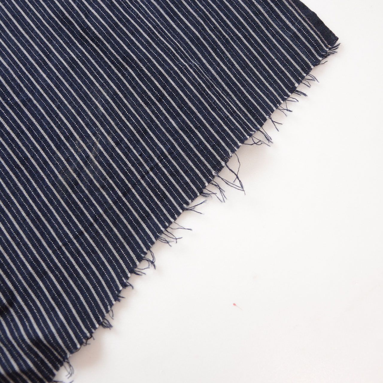 つぎはぎ襤褸 木綿縞ストール｜ハンドステッチが映える多用途ファブリック