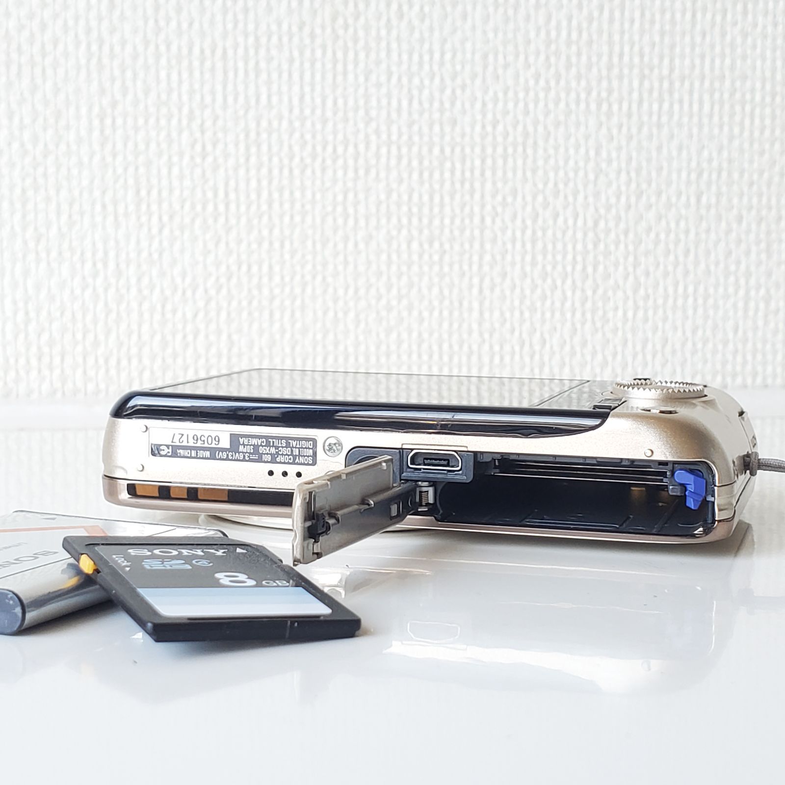 動作確認済み デジカメ SONY サイバーショット DSC-WX50 ゴールド