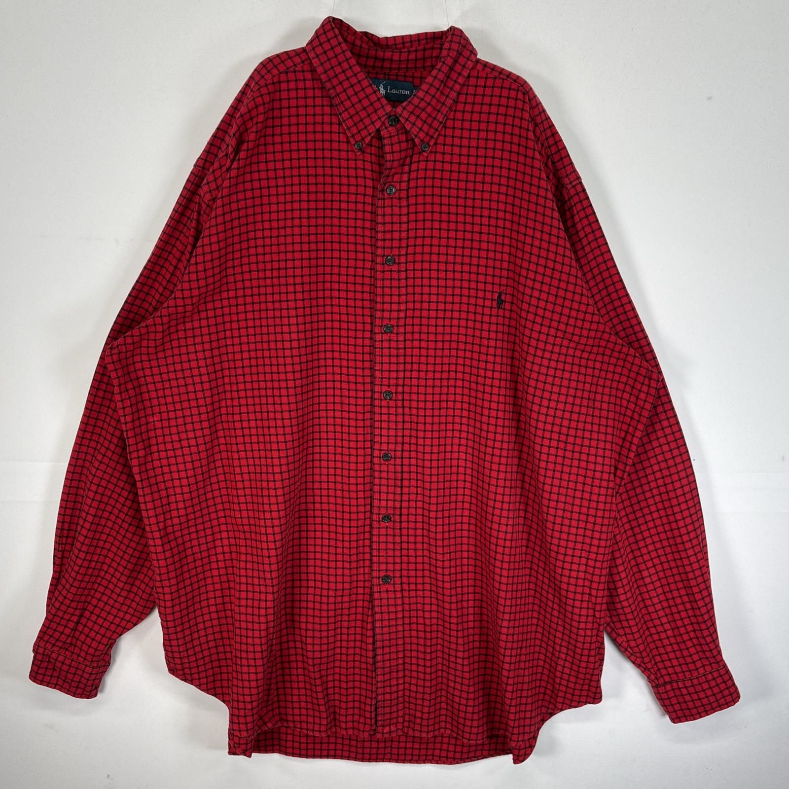 古着 ラルフローレン RALPH LAUREN 長袖シャツ フランネル