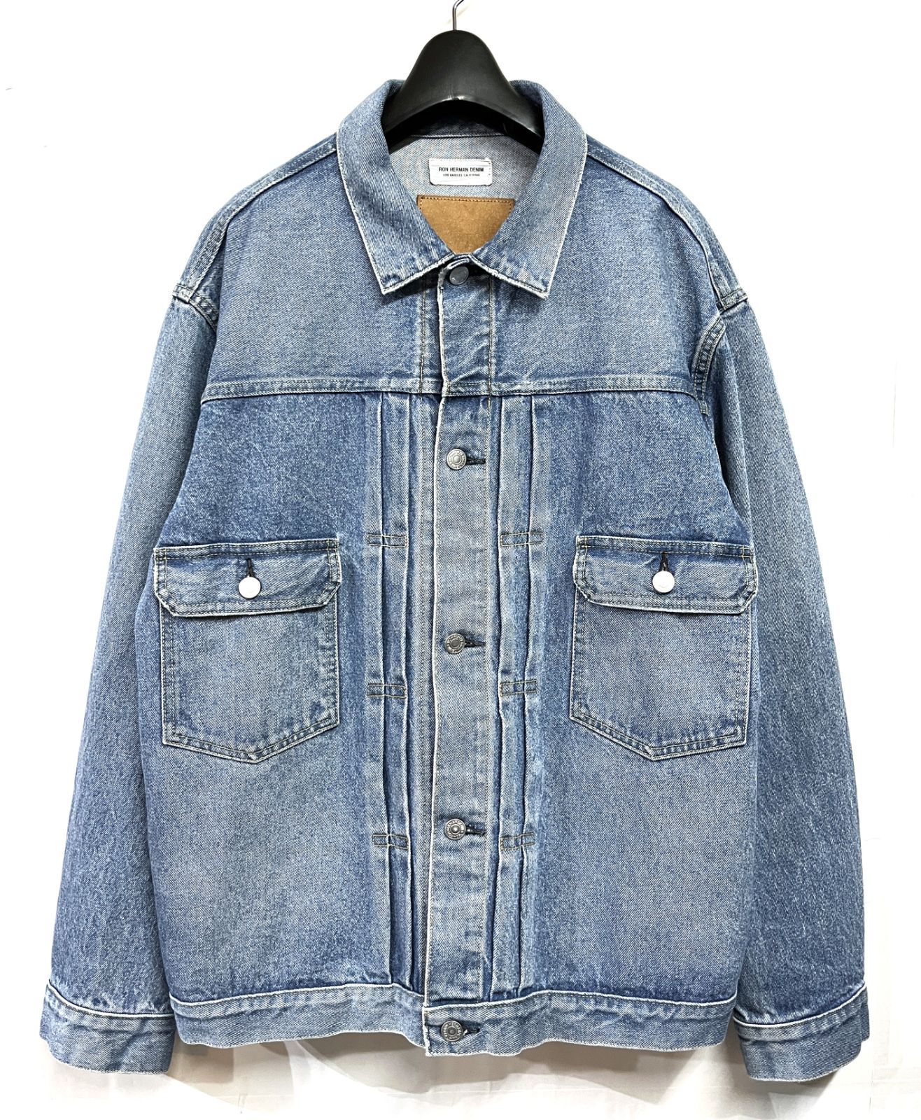 RHC Ron Herman（ロンハーマン）デニムジャケット　Gジャン　Sサイズ RHC Ron HermanロンハーマンのデニムジャケットGジャンSサイズ