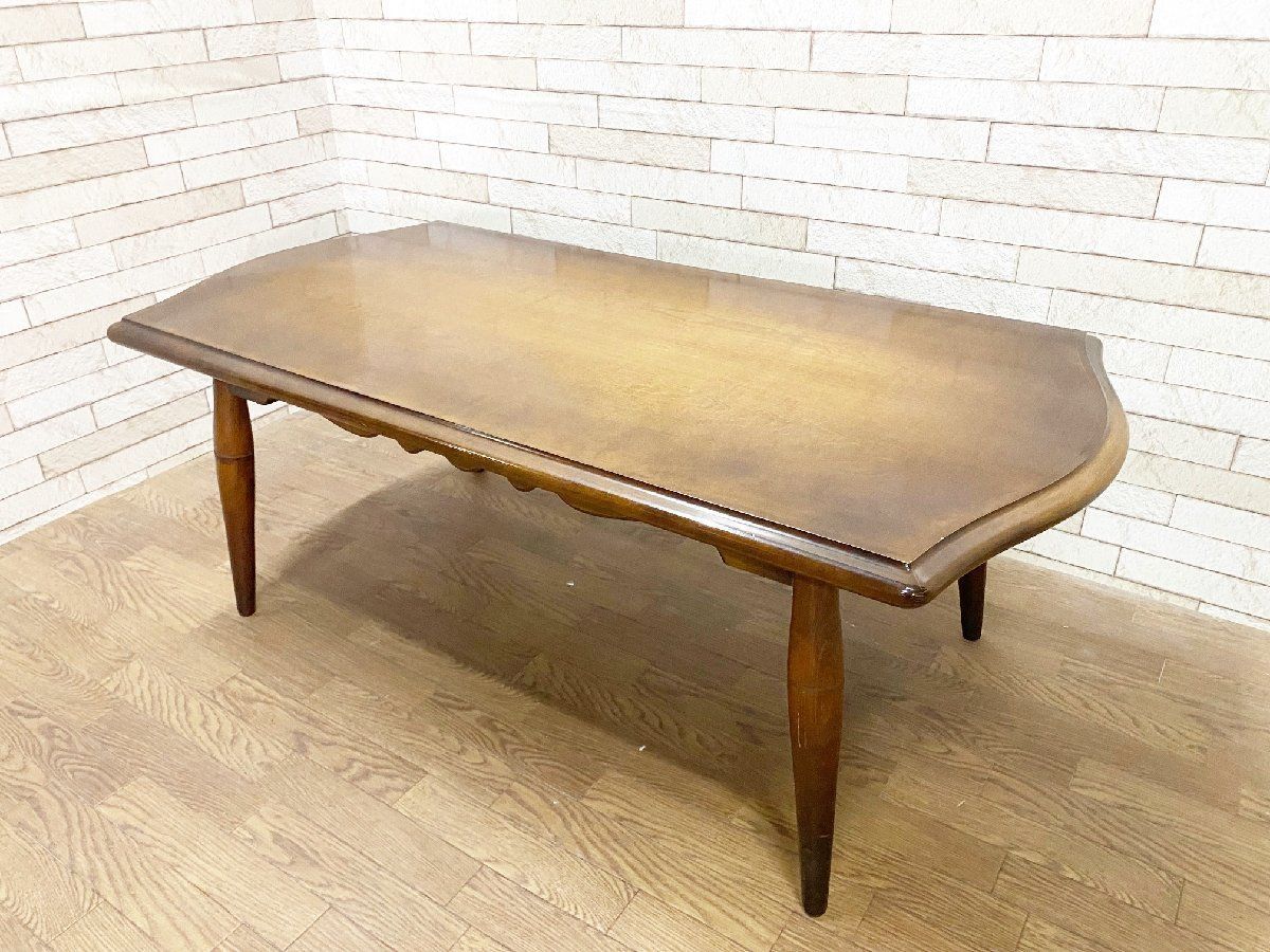 和製ビンテージ/飛騨産業キツツキ/センターテーブル・コーヒーテーブル