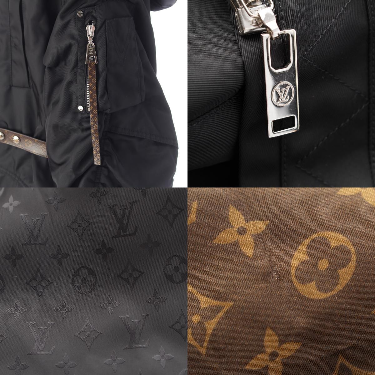 LOUIS VUITTON モノグラムライニング その他コート FJ0W02XTQ ルイヴィトン モノグラムライニング ナイロン レザーパッチ