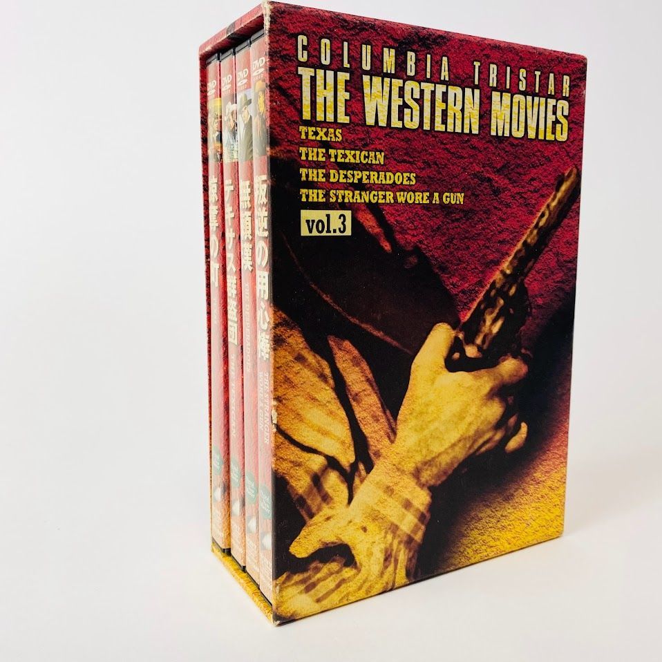 COLUMBIA TRISTAR ザ・ウェスタン・ムービーズ vol.3 DVD 4枚組