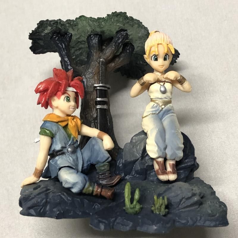 鳥山明　作　クロノトリガー　フィギュア４体 中古】スクエニ クロノトリガー フォーメーションアーツ クロノ