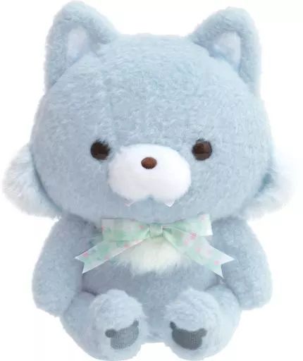 中古】ぬいぐるみ アオイコオオカミ ぬいぐるみ チャイロイ