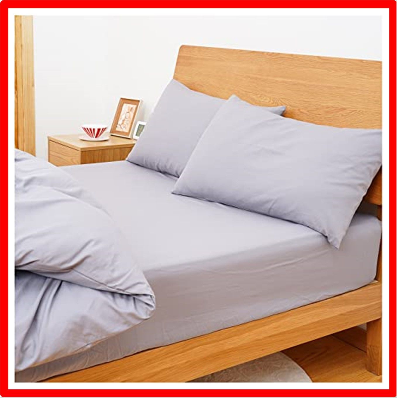 【匿名配送】グレー_ボックスシーツ(ワイドキング・200X200cm） 【超柔らかい・水洗い加工】 ボックスシーツ ワイドキング オールシーズン ベッドカバー 