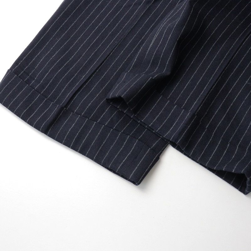 MARGARET HOWELL - MHL. HAIRLINE COTTON ピンストライプパンツ