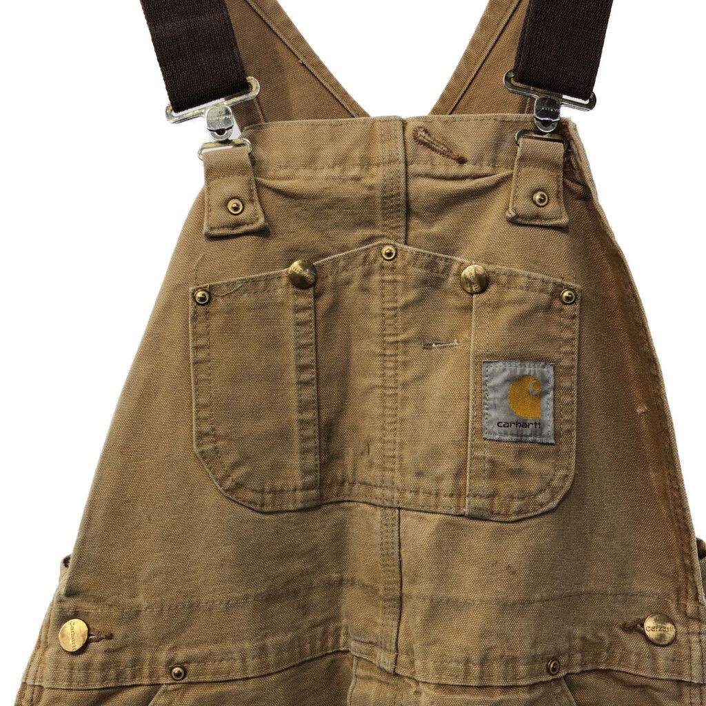 Carhartt ダブルニーダックビブ オーバーオール MADE IN USA Carhartt ダブルニー ダックオーバーオール | 古着