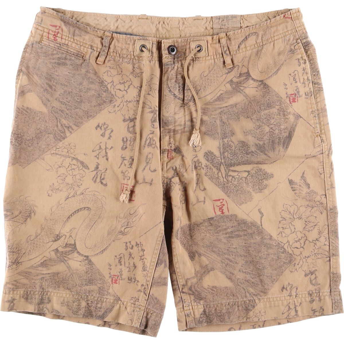 古着 ラルフローレン Ralph Lauren POLO by Ralph Lauren PROSPECT SHORT 和柄 チノショーツ ショートパンツ メンズw37相当|eaa554429