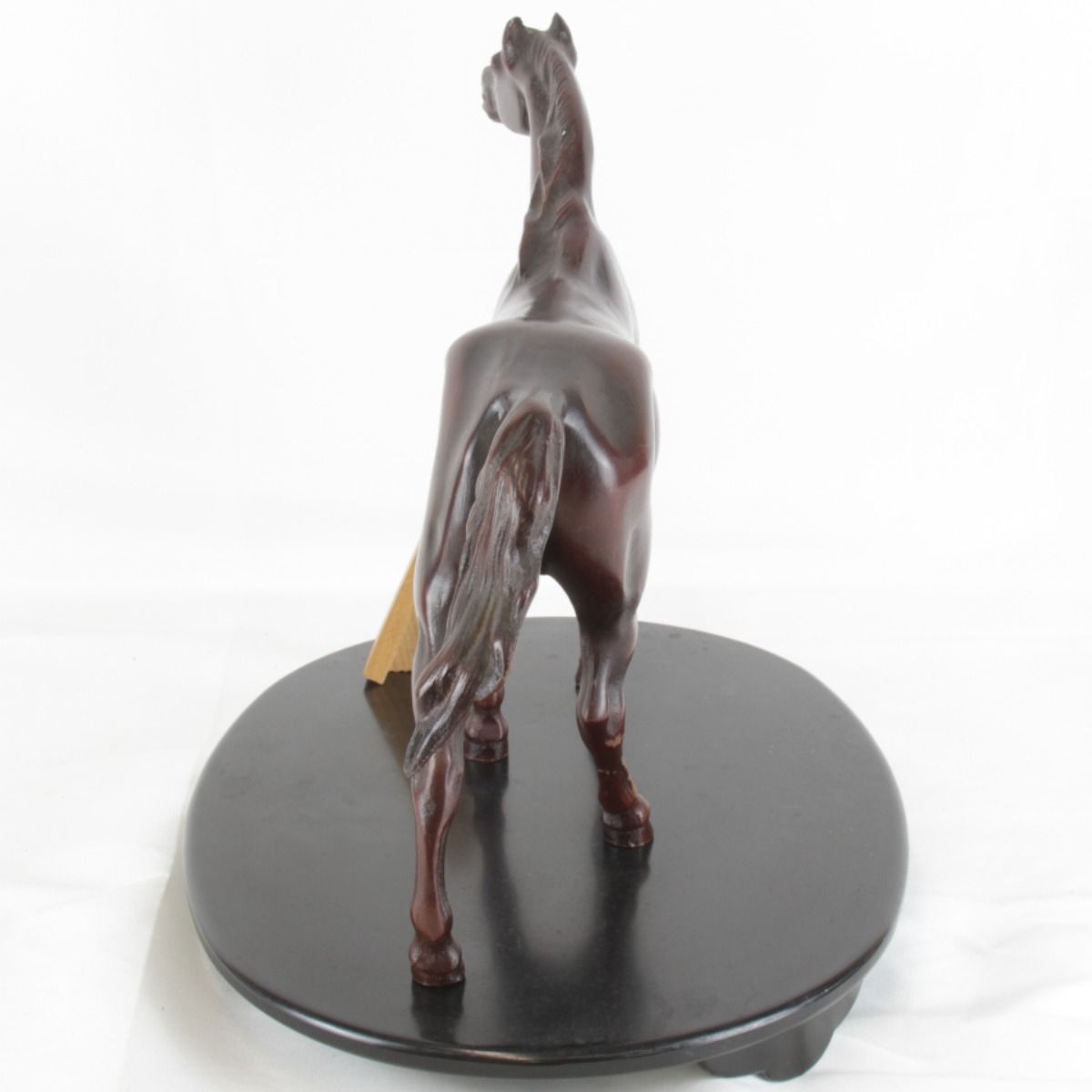 USED』 若駒 馬オブジェ 置物 清雲堂 オブジェ ブロンズ ブラウン 躍動