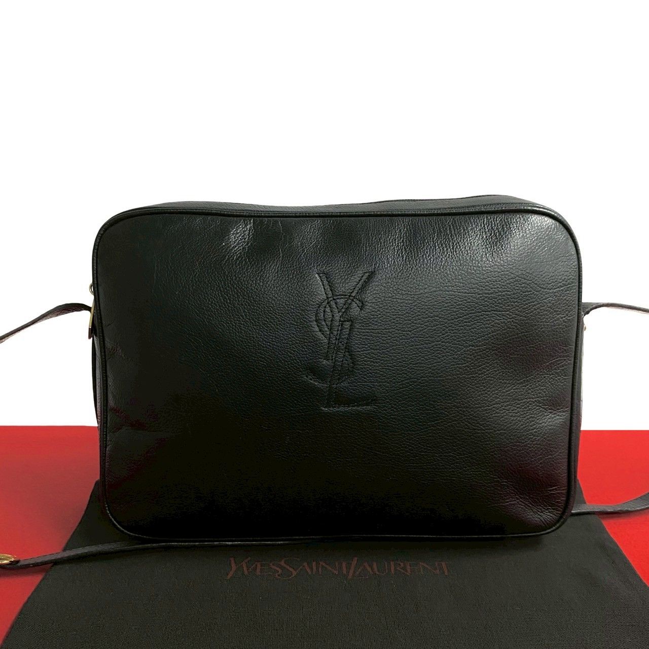 極 美品 YVES SAINT LAURENT イヴ サンローラン ヴィンテージ 極 美品 YVES SAINT LAURENT イヴ サンローラン ヴィンテージ