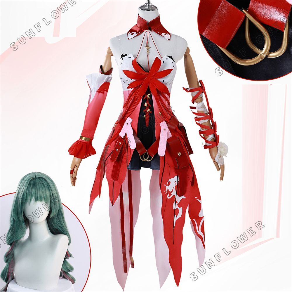 無期迷途 人気キャラクター ビアンカ コスプレ 衣装 ウィッグ付き 豪華