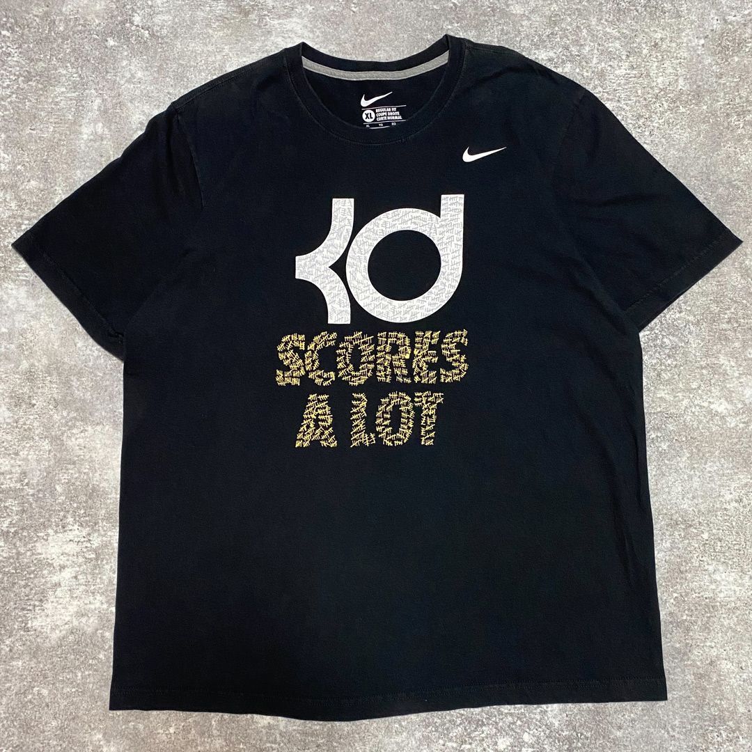 NBA ケビン・デュラント 「SCORES A LOT」 Tシャツ NIKE 半袖 KD 古着