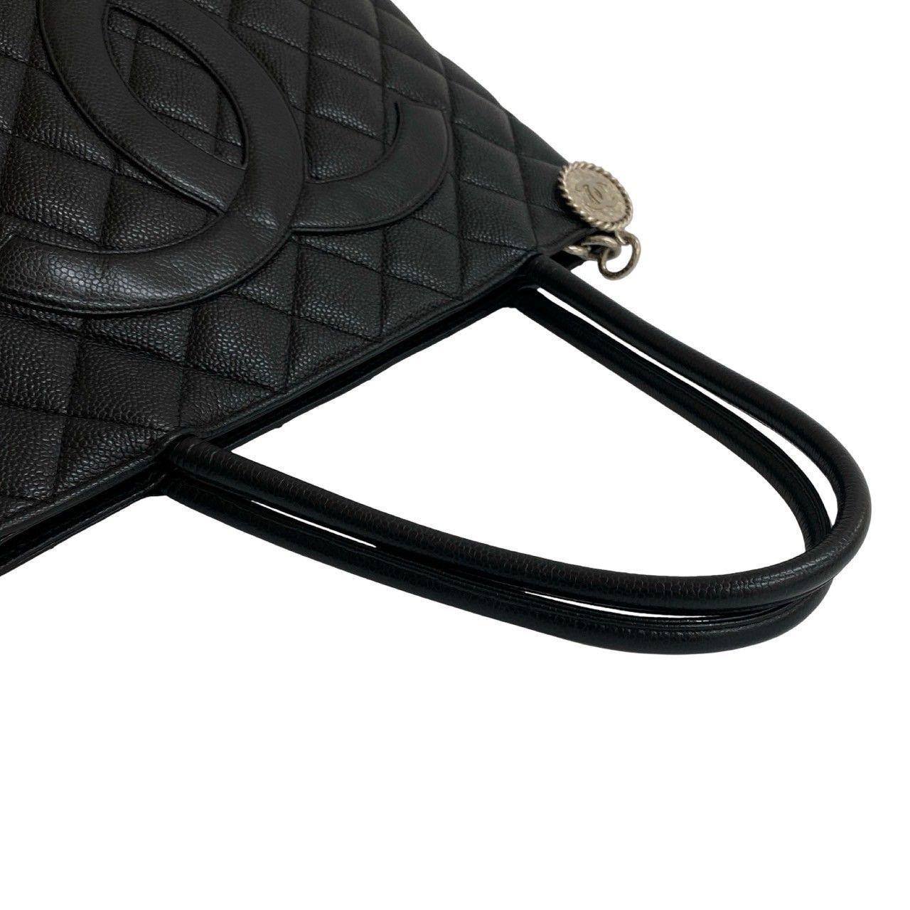 極 美品 袋付 シール有 6番台 CHANEL シャネル 復刻トートバッグ 