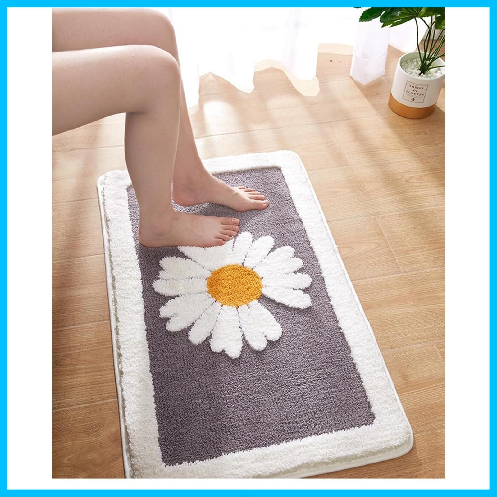 数量 四角くて可愛くて暖かい家 50×80cm 40×60cm 玄関マット 洗面所マット 防臭 抗菌 ふわふわ 吸水 滑り止め すべり止め付き 足ふきマット 大判 浴室 お風呂マット JSJJQAZ バスマット