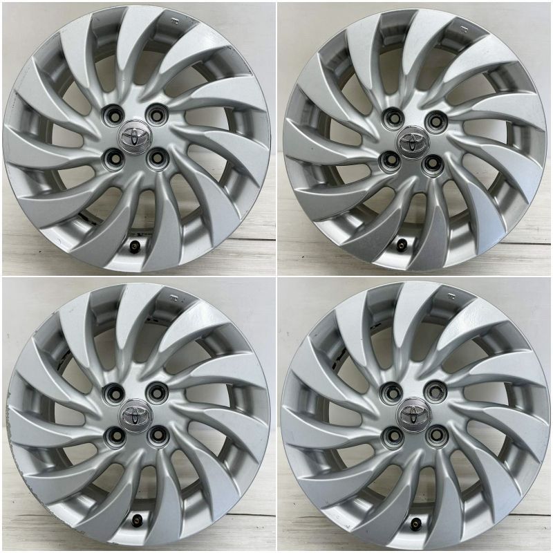 中古アルミ15X6.0　トヨタｂB純正4本セット　アクア、ヴィッツ、ルーミー流用 中古アルミ15X6.0 トヨタbB純正4本セット アクア、ヴィッツ