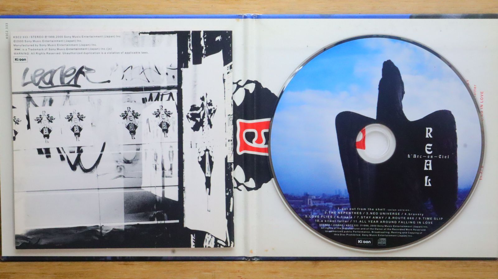 国内盤CD☆ラルク アン シエル/L'Arc~en~Ciel□ REAL 【KSC2333