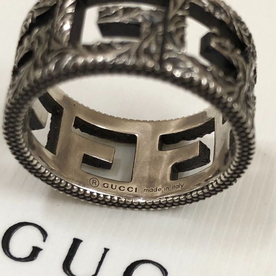 GUCCI グッチ Gキューブ アラベスク リング サイズ21 約20号 - メルカリ