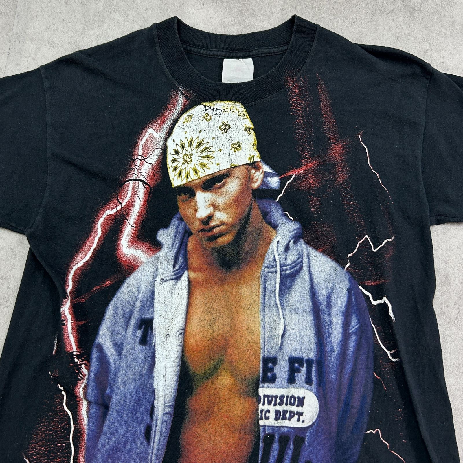 EMINEM エミネム 全面プリント トップス 半袖 Tシャツ 古着