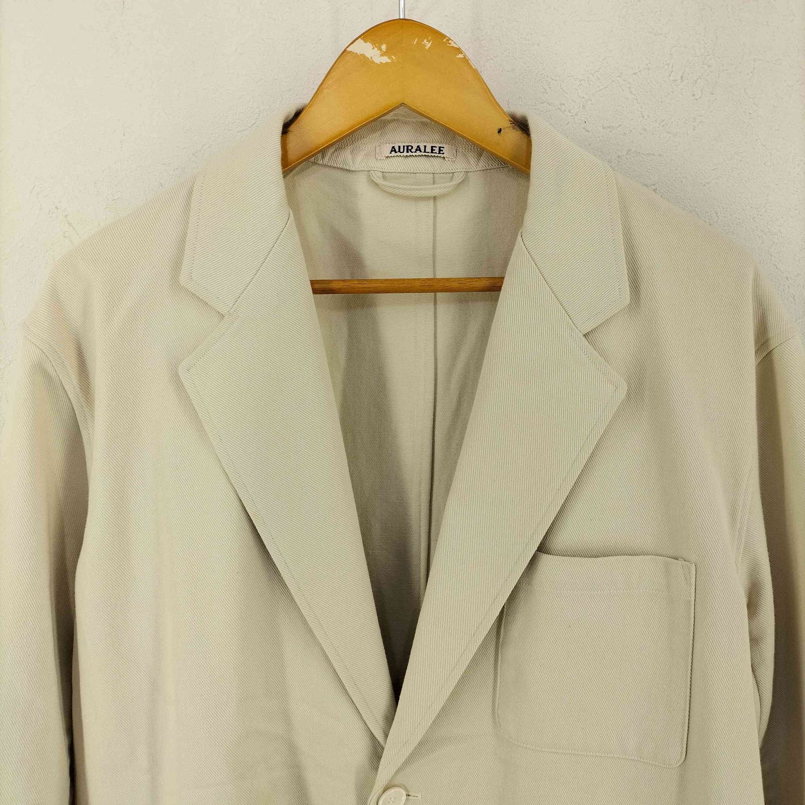 オーラリー AURALEE LOOSE TWILL OVER JACKET メンズ JPN：3 - メルカリ