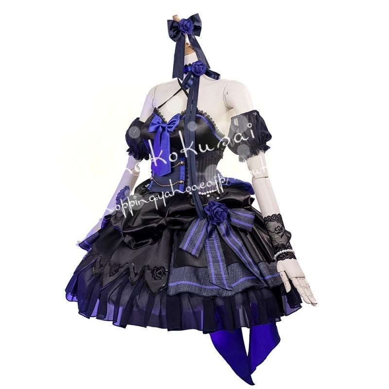 ラブライブ 虹ヶ咲学園スクールアイドル同好会 朝香果林 あさかかりん 天使と悪魔からの招待状 コスプレ衣装 学園祭 撮影 イベント コ