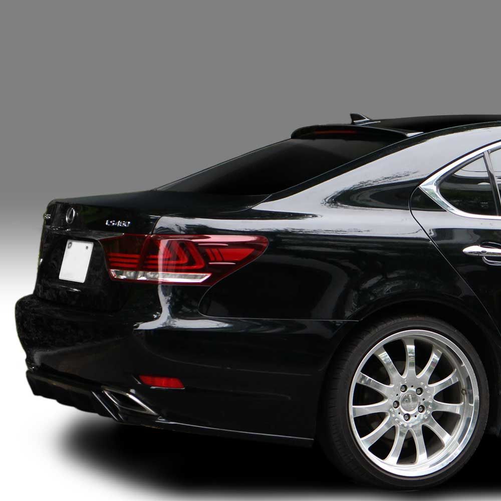 Lexus LS460 LS600hトランクスポイラー 2013-2017PVC LS460/600 後期 レクサス トランクスポイラー リアウイング