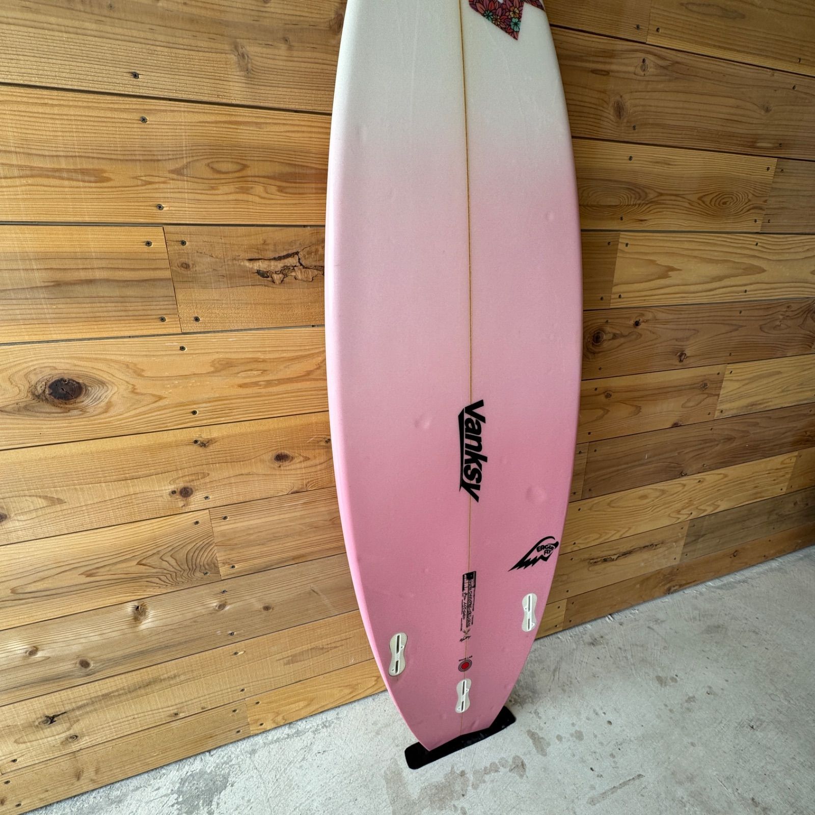 美中古 ジャスティス JUSTICE サーフボード 5'9 Vansky バンクシー