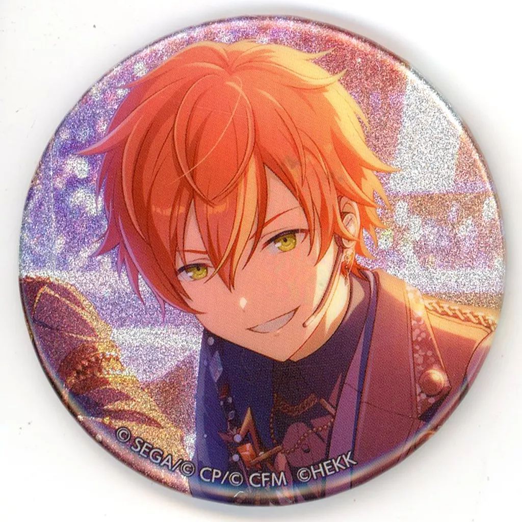 プロジェクトセカイ グリッター缶バッジ 東雲彰人6点 黒百合