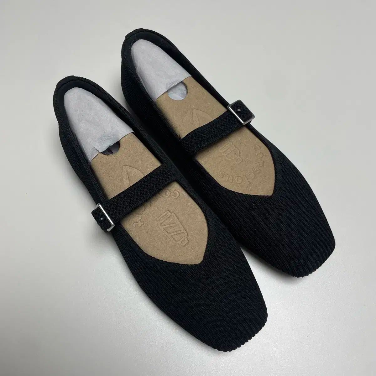 バイメリージェーンバレリーナフラット ブラック 230