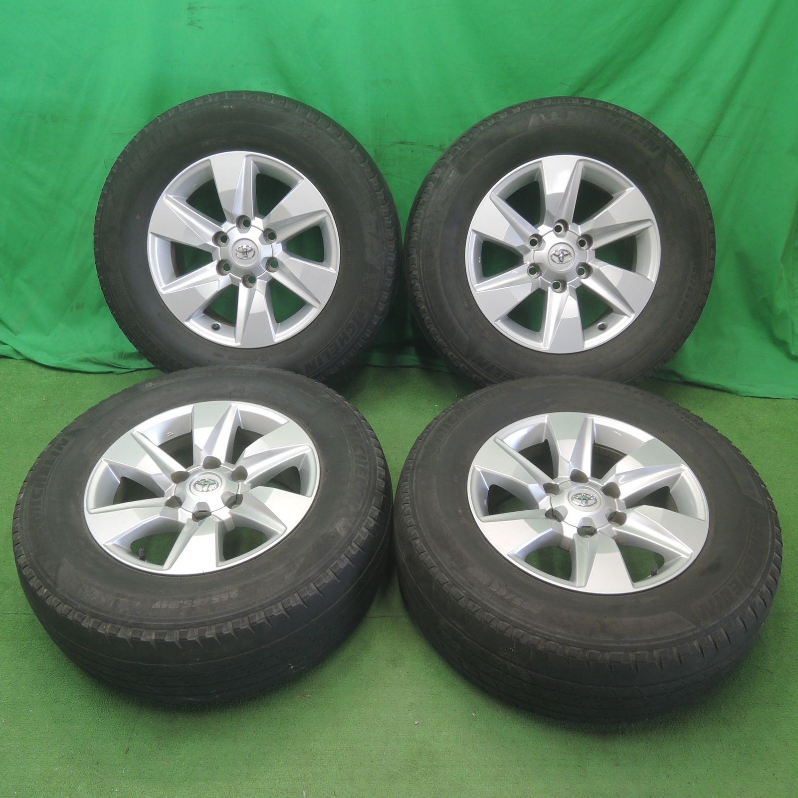 送料無料* キレイ☆トヨタ 150系 ランクル プラド 純正 265/65R17 ミシュラン LATITUDE TOUR 17インチ  PCD139.7/6H☆4060101ナノ - メルカリ