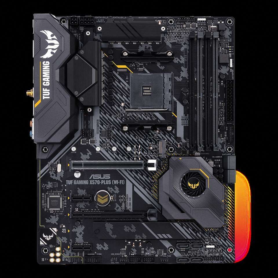 ASUS TUF Gaming X570-Plus Wi-Fi ATX PCIe 4.0 Dual M.2 Motherboard