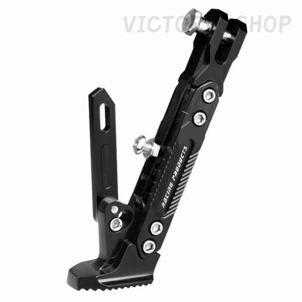 新品・未使用】バイク キックスタンド 高さ調節可能 19cm - 26cm