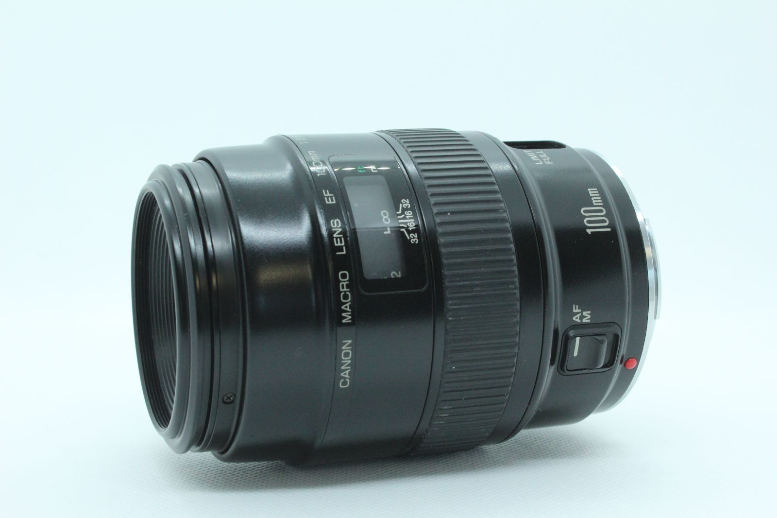 ジャンク Canon MACRO LENS EF 100mm F2.8 単焦点 マクロレンズ キヤノン EFマウント【管理番号 KZ0015】