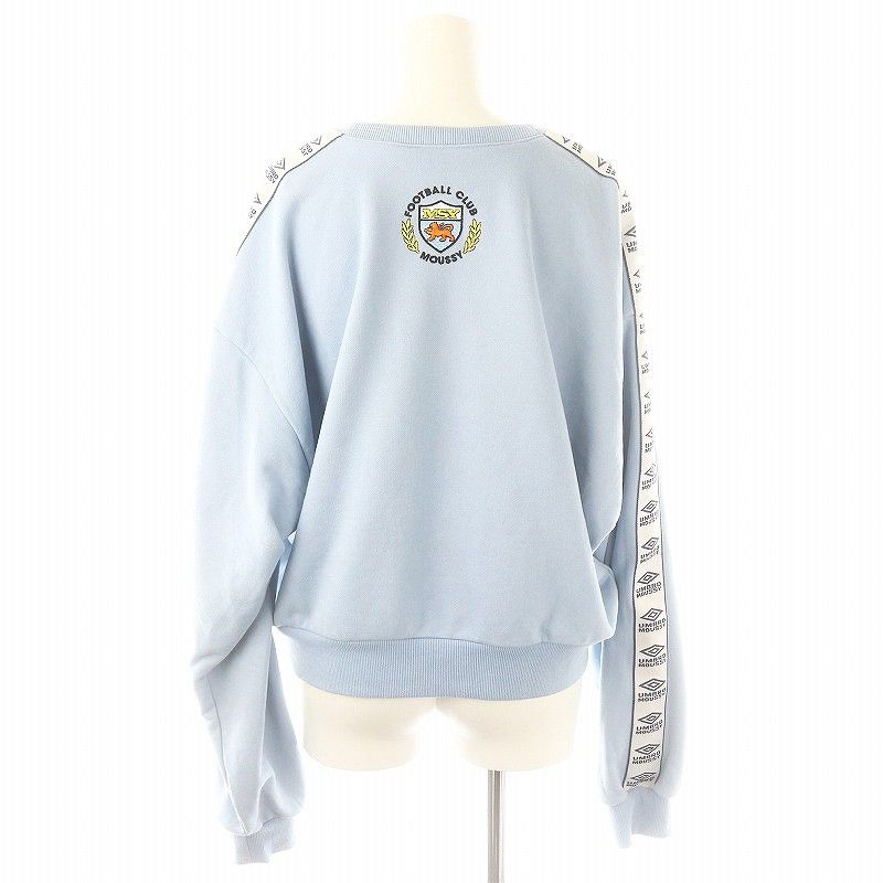 マウジー MOUSSY 23AW UMBRO SWEAT プルオーバー スウェット