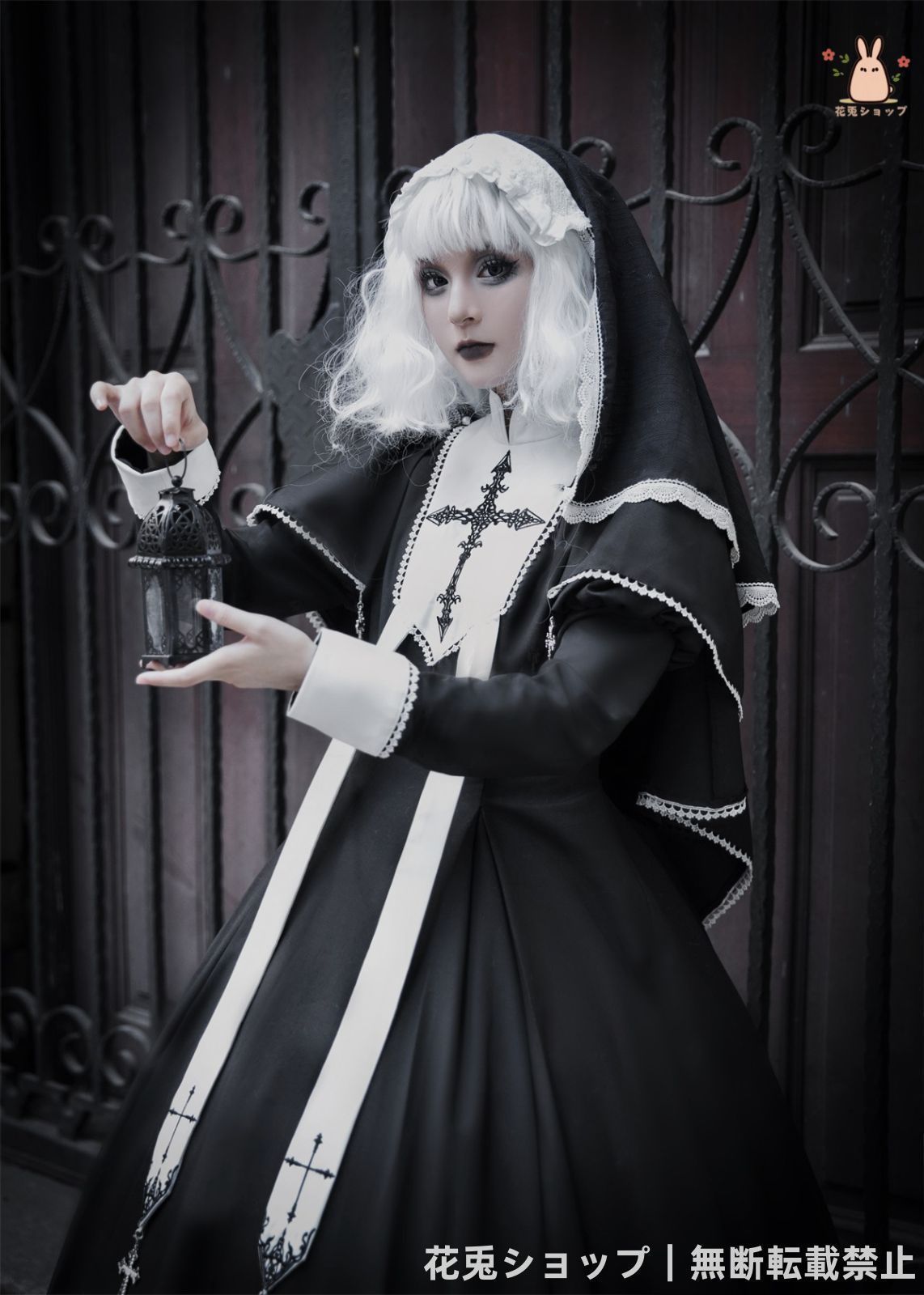 本日限定【極美品】グレースクラス アイボリー刺繍ノースリーブロング