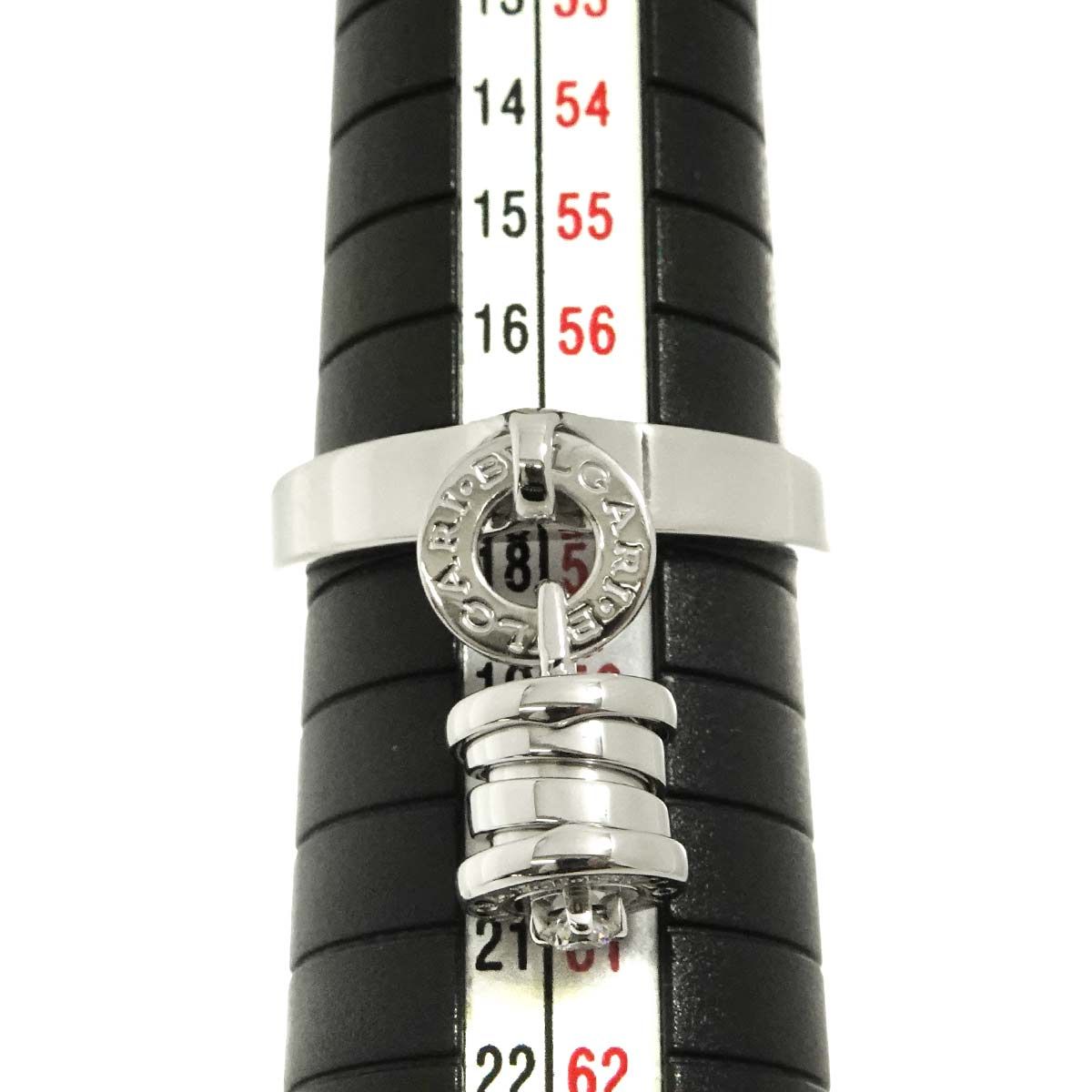 ブルガリ BVLGARI リング メンズ ブランド 指輪 750WG B-zero1 ビー 