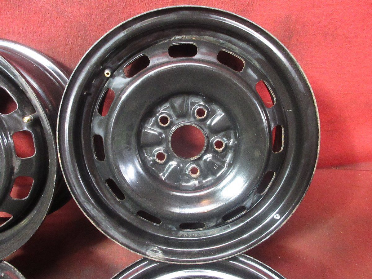  スチール ホイール 4本 トヨタ 14 5 5穴 PCD 100 45 ハブ径 54 カルディナ アリオン プレミオ カリーナ アルデオ等 51211 H L 14インチ ホイール