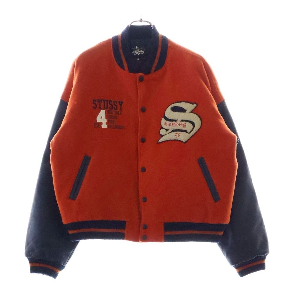 Stussy N-3B L ブラック/オレンジ - メルカリ