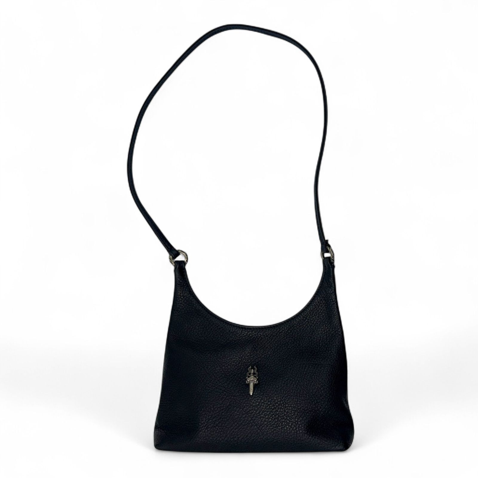CHROME HEARTS】クロムハーツ VIV BAG ダガー レザーショルダーバッグ