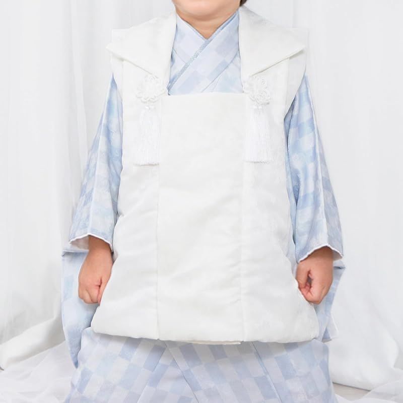KYOETSU キョウエツ 七五三 3歳 着物 男の子 被布 フルセット しちごさん くすみ 23-T水