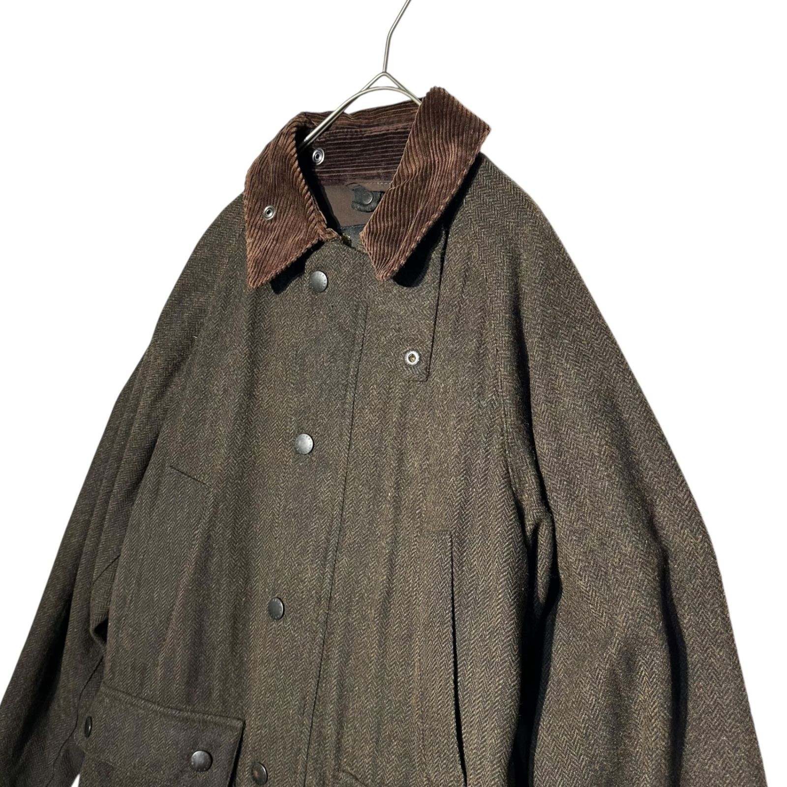 BarbourバブアーBEDALE ウール ツイード ビデイル 38 Barbour(バブアー) BEDALE SL ビデイル ワックス ツイード ジャケット
