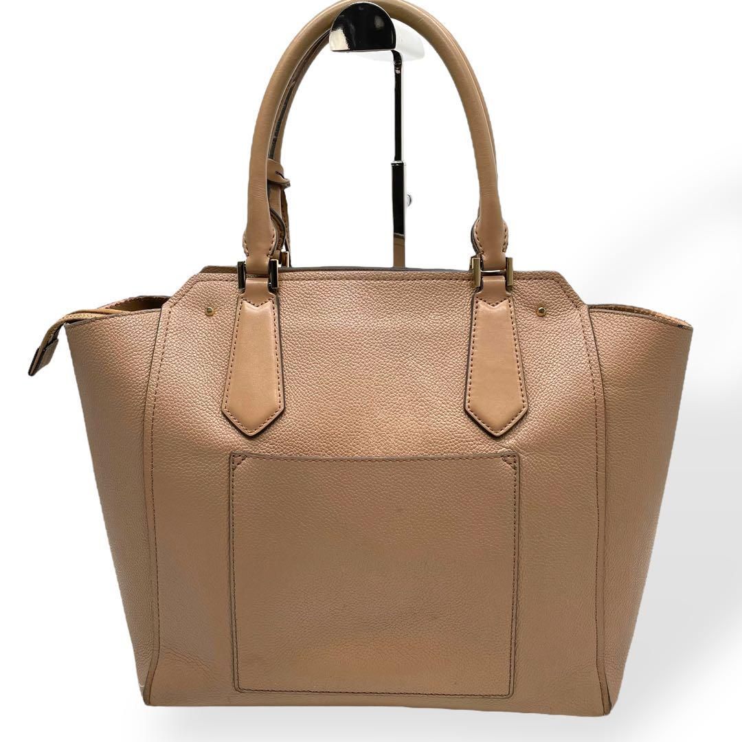 品質満点 良品 MICHAEL KORS ハンドバッグ トートバッグ レザー ベージュ バッグ