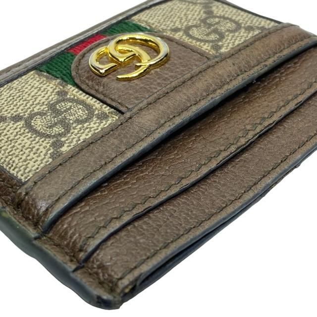 GUCCI グッチ 523159 GGスプリーム カードケース パスケース 名刺入れ  