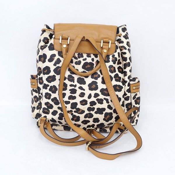 TORY BURCH リュック キャンバス レザー ベージュ Tory Burch ベージュ リュック・バックパック バックパック