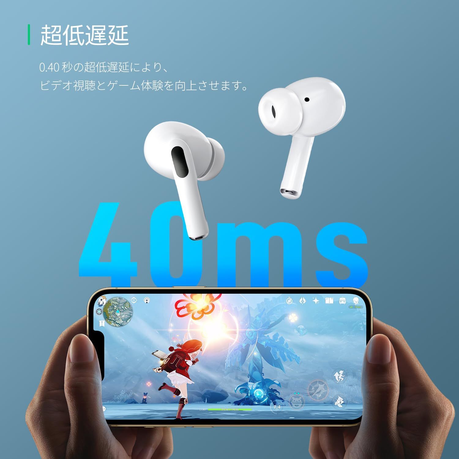 人気商品】Aurokar ワイヤレス イヤホン Bluetooth5.3 最新