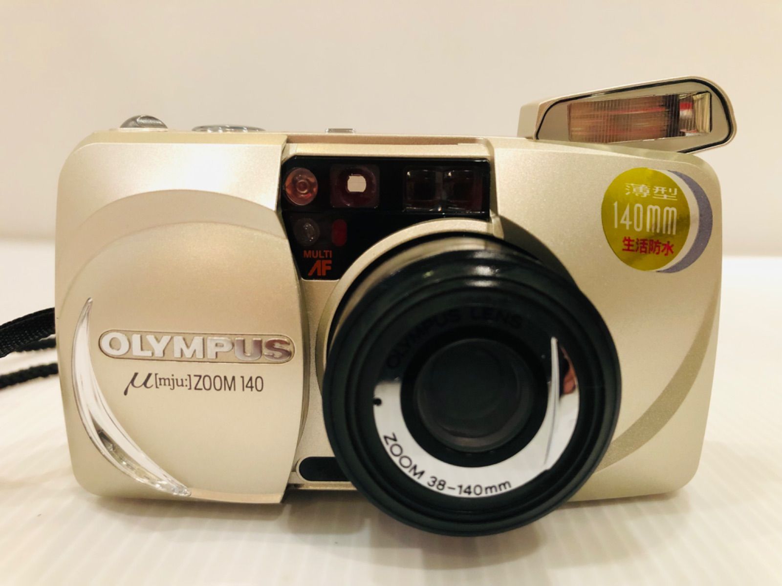 動作確認済 OLYMPUS μ ZOOM 140 VF フィルムカメラ-